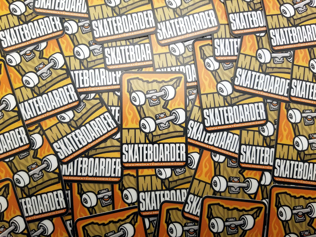 MNSkateboarder Stickers